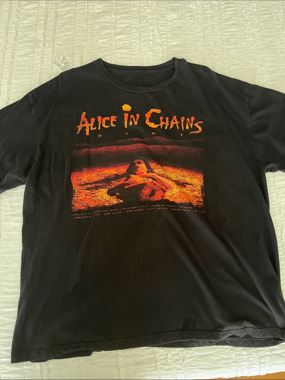 Alice In Chains Black Graphic Band T‑Shirt